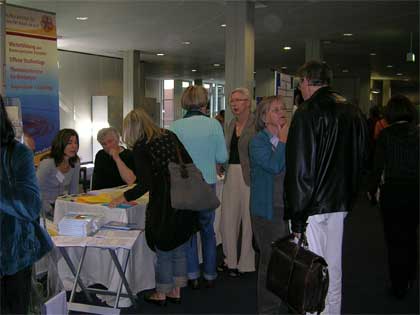 Leben am NIBA-Stand