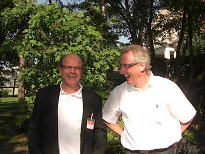 Konrad Oelmann und Dr. Jörg Clauer